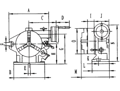 Головка делительная F3 (рис.1)
