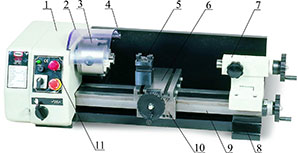 Микротокарный станок PROMA SM-250E (рис.1)