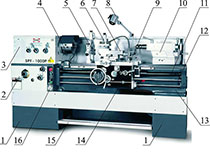 Станок токарно-винторезный Proma SPF-1000P с УЦИ (исп. K) (рис.1)