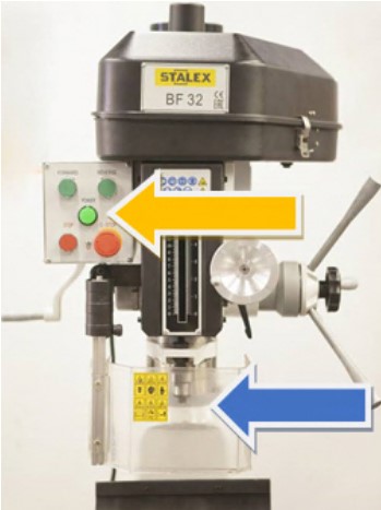 Станок сверлильно-фрезерный Stalex BF32 (рис.1)