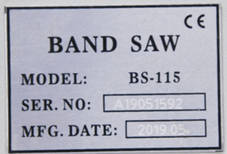 Станок ленточнопильный STALEX BS-115 (рис.7)
