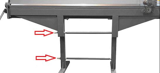 Станок листогибочный ручной STALEX HBM 2500 мм (рис.1)