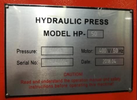 Пресс гидравлический Stalex HP-50 (рис.10)