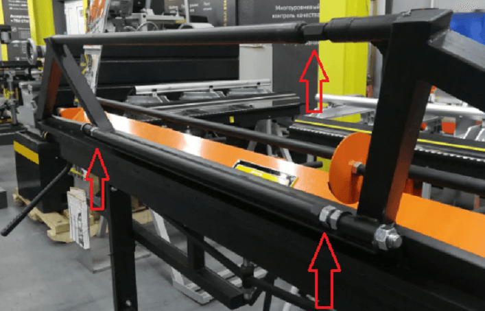 Листогиб ручной Stalex LBM 3500 мм (с ножом) (рис.1) Листогиб ручной Stalex LBM 3500 мм (с ножом) (рис.1)