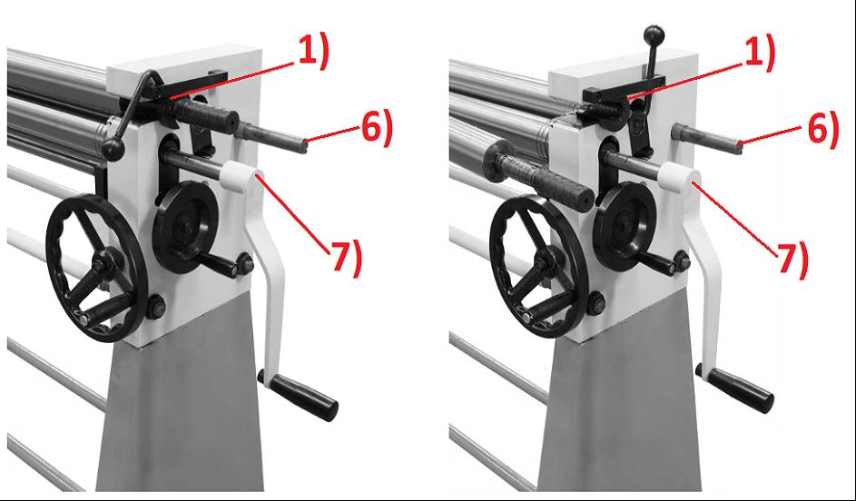 Станок вальцовочный ручной Stalex W01-2x1250 (рис.4) Станок вальцовочный ручной Stalex W01-2x1250 (рис.4)
