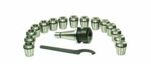 Патрон цанговый с набором цанг 7:24/30-ER16 (8 шт) миниатюра №1