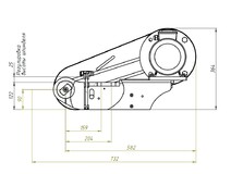 Головка шлифовальная для токарного станка HI-PRO ВГР-300 миниатюра №1