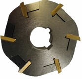 Фреза новая для ФС10, в сборе с винтами и пластинами FS2031, Z=6 миниатюра №1