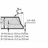 Фреза фасонная для ФС-26 в сборе миниатюра №1