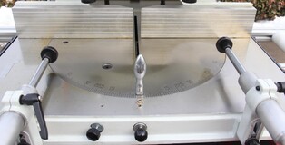 Пила дисковая полуавтоматическая по алюминию Stalex QCS-400A миниатюра №6