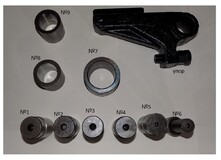 Станок для гибки арматуры с концевиком ТСС GW 42A автоматический миниатюра №6