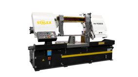 Гидравлический ленточнопильный колонный станок STALEX H-7053 миниатюра №0