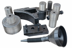 Станок для гибки арматуры с концевиком ТСС GW 52 с ЧПУ миниатюра №1