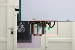 Вертикально-фрезерный обрабатывающий центр VMC855 с ЧПУ Fanuc (подготовлен к установке 4 оси) миниатюра №8