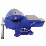 Тиски слесарные поворотные усиленные HSP 064A миниатюра №1