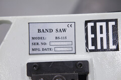 Станок ленточнопильный STALEX BS-115 миниатюра №12