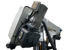 Гидравлический ленточнопильный колонный станок STALEX H-7053 миниатюра №2