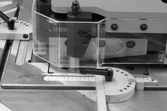 Станок угловысечной гидравлический Stalex HNM-6 миниатюра №2