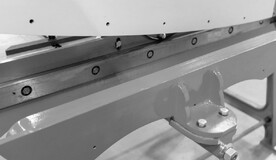 Гильотина механическая сабельного типа Stalex KHS-1250 миниатюра №3