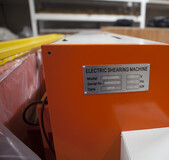 Гильотина электромеханическая Stalex Q11 4x1300 NC миниатюра №11