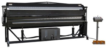 Листогиб сегментный гидравлический с гильотиной STALEX HSBC-1018 миниатюра №0