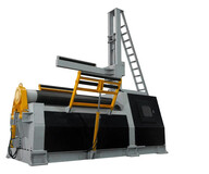 Четырехвалковый гидравлический вальцовочный станок STALEX W12-20x3000 миниатюра №7