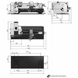 Станок токарный настольный Optimum TU2506 (380В) миниатюра №2
