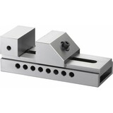 Тиски станочные лекальные высокоточные быстропереналаживаемые QKG150A миниатюра №1