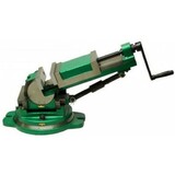 Тиски станочные трёхповоротные QW125 миниатюра №1